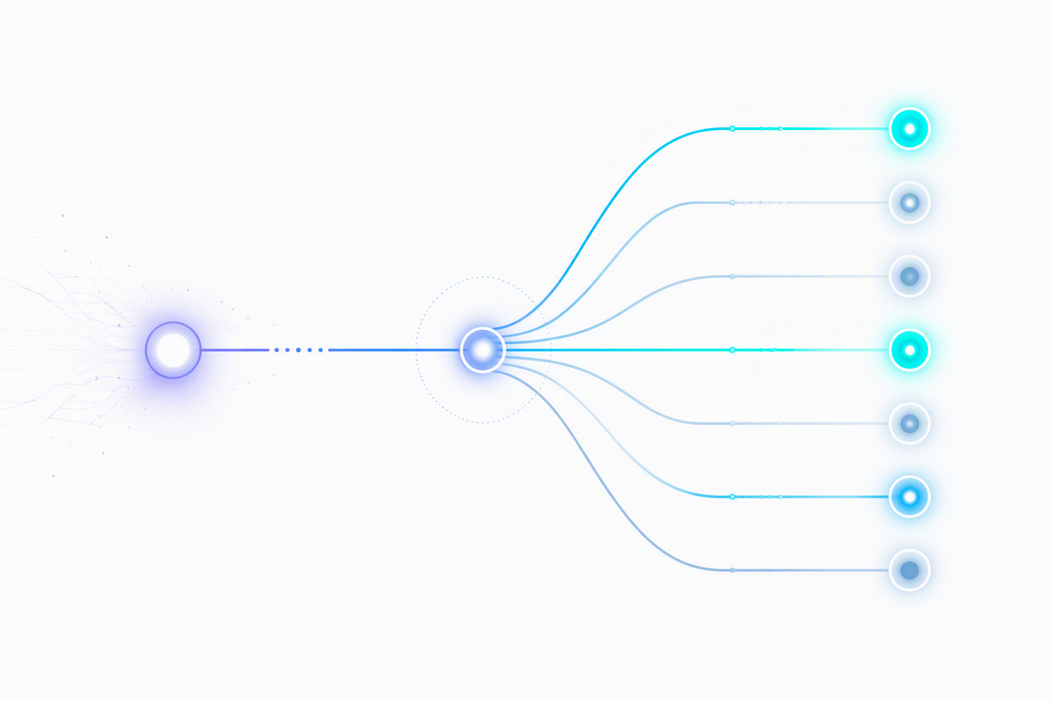 Routing one public model across many backends